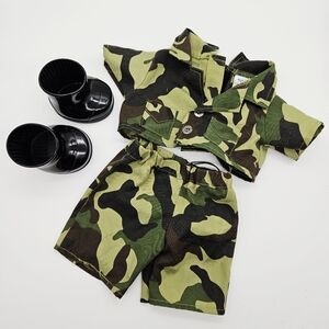 BAB BUILD-A-BEAR | camo camoflauge outfit